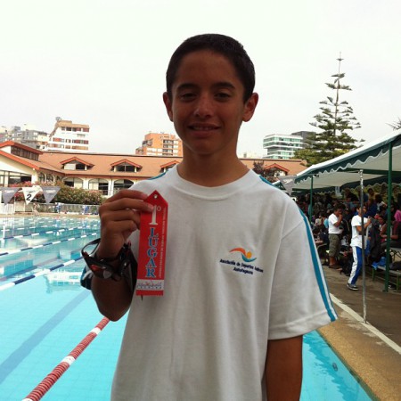 Campeon Nacional Infantil 50 Libre, Enero 2013