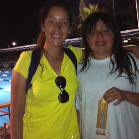 Catalina Guiñez 7° lugar 200 mts. libre.